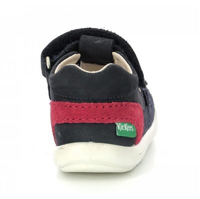 Kickers Kid 692395-10-101 navy red - ΜΠΛΕ