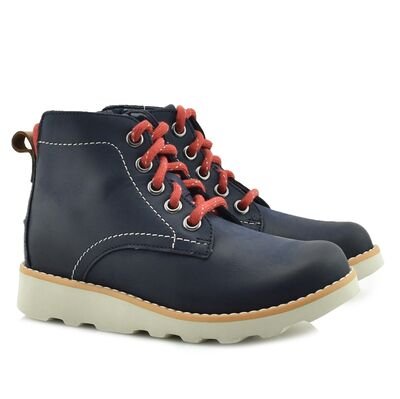 Clarks Crown Hike K 26145590 navy leather