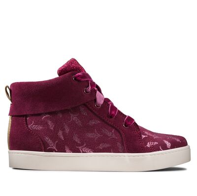 Clarks City Frost K 26145520 plum