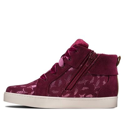 Clarks City Frost K 26145520 plum