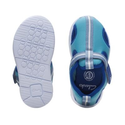 Clarks Water 26171894 BLUE COMBI - ΜΠΛΕ/ΓΑΛΑΖΙΟ