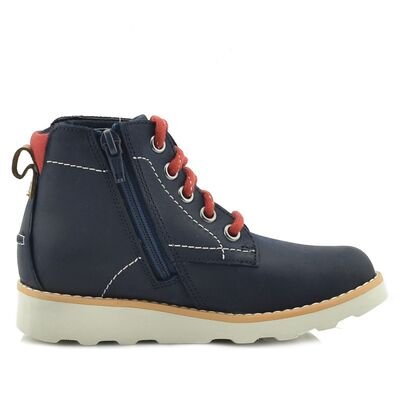 Clarks Crown Hike K 26145590 navy leather
