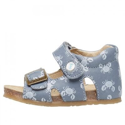 Falcotto Bea calf pr. crabs celeste-milk