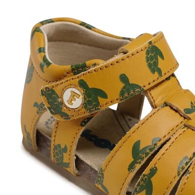 Falcotto Alby calf pr. turtles zucca-green