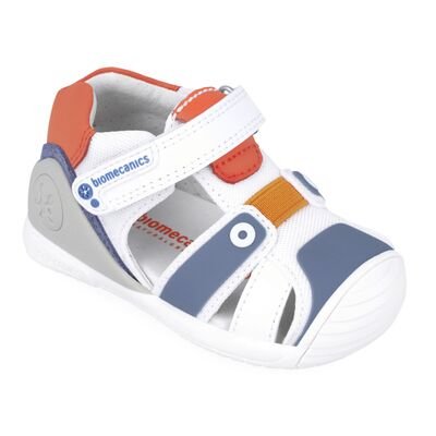 Biomecanics 242154-A-BLANCO Y NARANJA - ΛΕΥΚΟ/ΠΟΡΤΟΚΑΛΙ