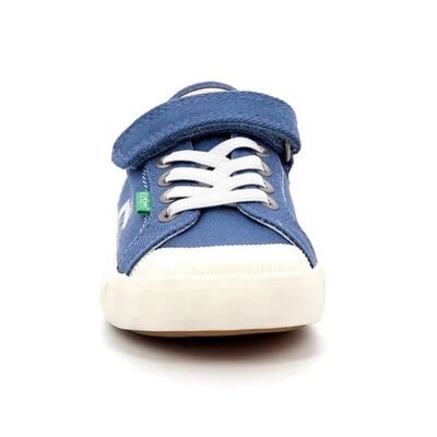 Kickers Παιδικά Πάνινα Ανατομικά Sneakers 960662-30-53 Kickgoldi bleu van - ΓΑΛΑΖΙΟ