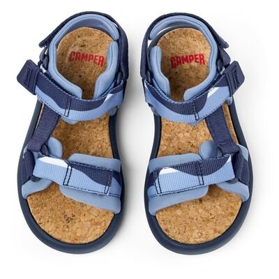 Camper Pelotas Πέδιλα K800579-001 blue - ΜΠΛΕ