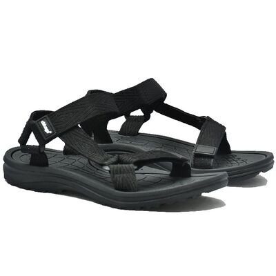 CHICAGO SHOES Παιδικά Πέδιλα 123-366-860-BLACK - ΜΑΥΡΟ