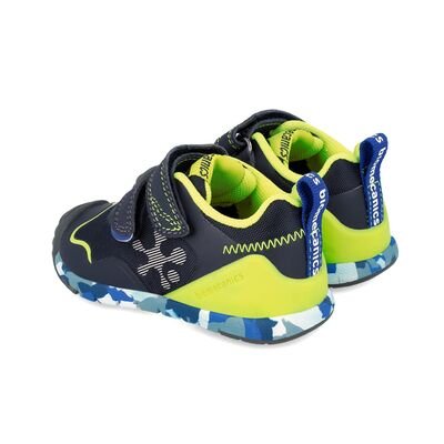 Biomecanics Παιδικά Sneakers High 241140-A008-AZUL - ΣΚΟΥΡΟ ΜΠΛΕ