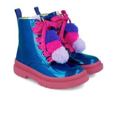 AGATHA RUIZ DE LA PRADA Παιδικά Μποτάκια Αρβυλάκια Λουστρίνι 241961-A008-AZUL - ΜΠΛΕ