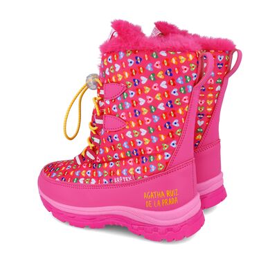 AGATHA RUIZ DE LA PRADA Παιδικές Μπότες Χιονιού Apreski 241992-A146-FUCSIA - ΦΟΥΞΙΑ