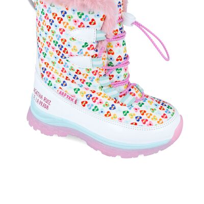 AGATHA RUIZ DE LA PRADA Παιδικές Μπότες Χιονιού Apreski 241992-B050-BLANCO - ΛΕΥΚΟ