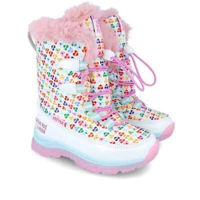 AGATHA RUIZ DE LA PRADA Παιδικές Μπότες Χιονιού Apreski 241992-B050-BLANCO - ΛΕΥΚΟ
