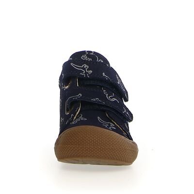 Naturino Παιδικά Δερμάτινα Ανατομικά Μποτάκια Cocoon VL suede pr.dino navy-taupe - ΜΠΛΕ