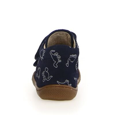Naturino Παιδικά Δερμάτινα Ανατομικά Μποτάκια Cocoon VL suede pr.dino navy-taupe - ΜΠΛΕ
