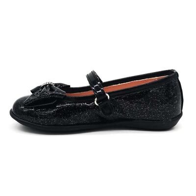 ABY Shoes Παιδικές Ανατομικές Μπαλαρίνες Aby405-ΜΑΥΡΟ