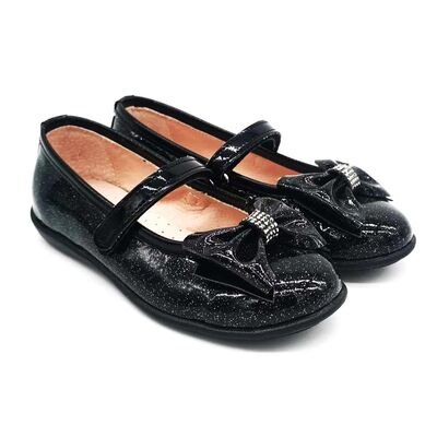 ABY Shoes Παιδικές Ανατομικές Μπαλαρίνες Aby405-ΜΑΥΡΟ
