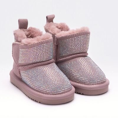 LELLI KELLY Παιδικά Δερμάτινα Μποτάκια OLIVIA CIPRIA LKHK4355-CI01 - ΡΟΖ