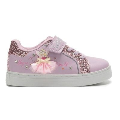 LELLI KELLY Παιδικά Sneakers με ΦΩΤΑΚΙΑ MILLE STELLE ROSA POLVERE LKAL4484-RO88 - ΡΟΖ
