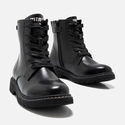 MTNG Παιδικά Μποτάκια Αρβυλάκια MARTINA BLACK 48092-C47638 - ΜΑΥΡΟ