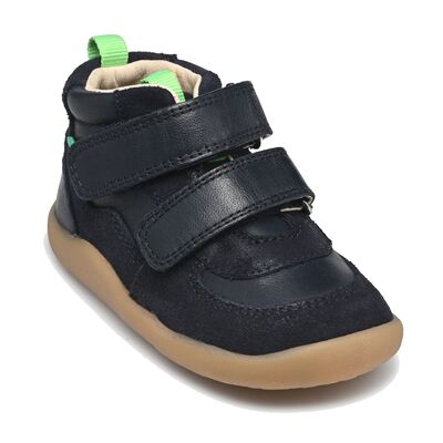 Kickers Παιδικά Δερμάτινα Ανατομικά Μποτάκια Kickfresho marine 972590-10-10 - ΜΠΛΕ