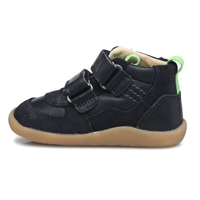 Kickers Παιδικά Δερμάτινα Ανατομικά Μποτάκια Kickfresho marine 972590-10-10 - ΜΠΛΕ