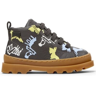 Camper Παιδικά Δερμάτινα Μποτάκια First Walkers Brutus Twins Multicolor K900291-014 - ΠΟΛΥΧΡΩΜΟ