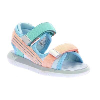 Kickers Πέδιλα "Water Friendly" Kickjune blue rose corail vert 1202310-30-0-53 - ΠΟΛΥΧΡΩΜΟ
