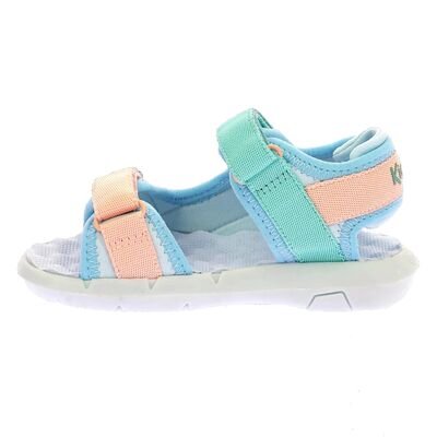 Kickers Πέδιλα "Water Friendly" Kickjune blue rose corail vert 1202310-30-0-53 - ΠΟΛΥΧΡΩΜΟ
