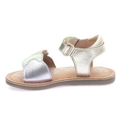 Kickers Παιδικά Πέδιλα Dyastar or multico 1202340-10-0-151 - ΧΡΥΣΟ/ΠΟΛΥΧΡΩΜΟ