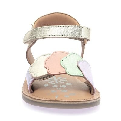 Kickers Παιδικά Πέδιλα Dyastar or multico 1202340-10-0-151 - ΧΡΥΣΟ/ΠΟΛΥΧΡΩΜΟ