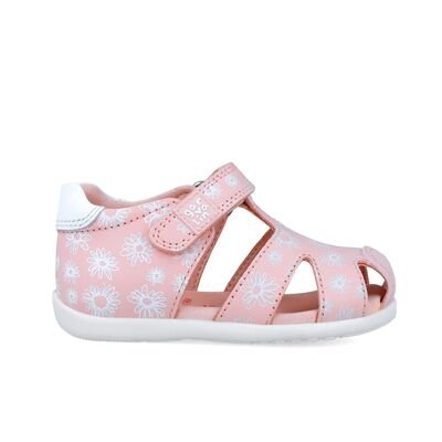 Garvalin Παιδικά Ανατομικά Παπουτσοπέδιλα 252305-A032-ROSA - ΡΟΖ