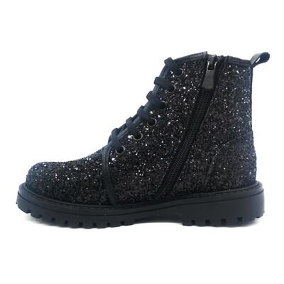 ABY Shoes Παιδικά Δερμάτινα Ανατομικά Μποτάκια Αρβυλάκια Aby483-ΜΑΥΡΟ