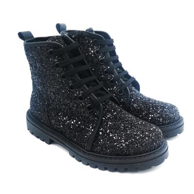 ABY Shoes Παιδικά Δερμάτινα Ανατομικά Μποτάκια Αρβυλάκια Aby483-ΜΑΥΡΟ