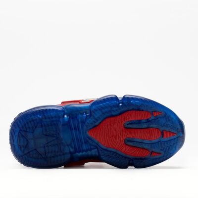 BULL BOYS Παιδικά Sneakers με ΦΩΤΑΚΙΑ & ΗΧΟ DNAR5008-A00-RYRS T-REX ROYAL/ROSSO - ΚΟΚΚΙΝΟ