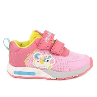 Primigi Παιδικά Ανατομικά Sneakers ΦΩΤΑΚΙΑ 7950500-ROSA - ΡΟΖ