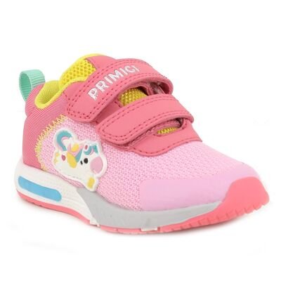 Primigi Παιδικά Ανατομικά Sneakers ΦΩΤΑΚΙΑ 7950500-ROSA - ΡΟΖ