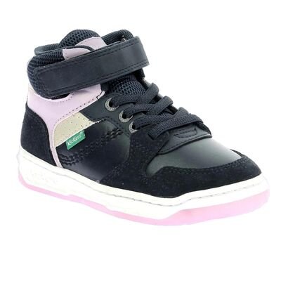 Kickers Παιδικά Ανατομικά Sneakers High Kickado marine rose 972790-30-103 - ΜΠΛΕ/ΡΟΖ