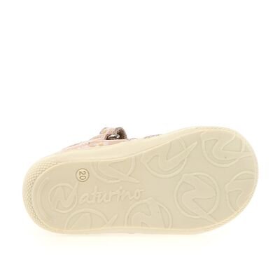 Naturino Παιδικά Δερμάτινα Ανατομικά Παπουτσοπέδιλα Wad calf pr.chamomile cipria - ΡΟΖ