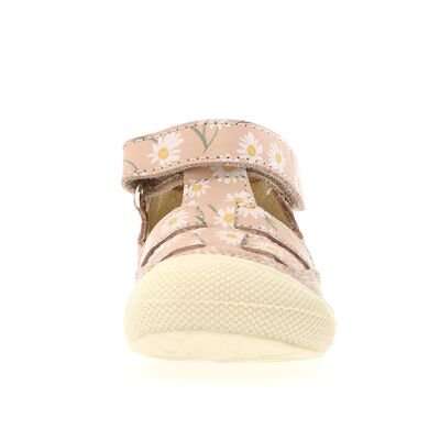 Naturino Παιδικά Δερμάτινα Ανατομικά Παπουτσοπέδιλα Wad calf pr.chamomile cipria - ΡΟΖ