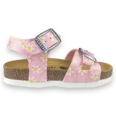 PLAKTON Παιδικά Πέδιλα Σκαφάκια LISA ROSA ESTAMPADO 131407-29-6508 - ΡΟΖ