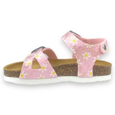 PLAKTON Παιδικά Πέδιλα Σκαφάκια LISA ROSA ESTAMPADO 131407-29-6508 - ΡΟΖ