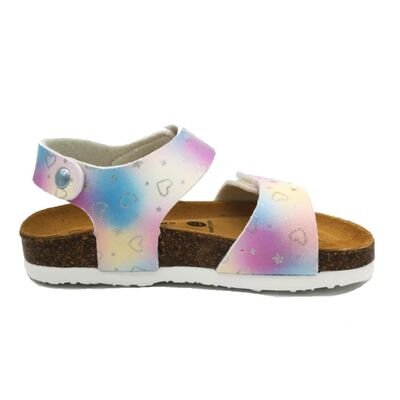 PLAKTON Παιδικά Πέδιλα Σκαφάκια SARA BLANCO ESTAMPADO 135448-8851 - ΠΟΛΥΧΡΩΜΟ