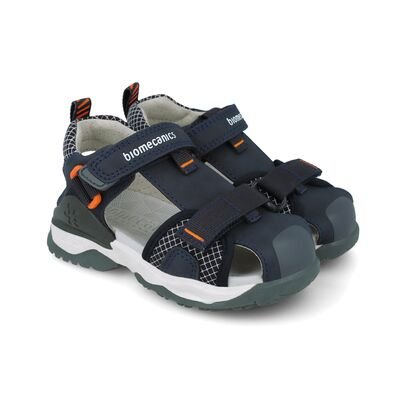 Biomecanics Παιδικά Ανατομικά Παπουτσοπέδιλα 252220-A089-AZUL MARINO - ΜΠΛΕ