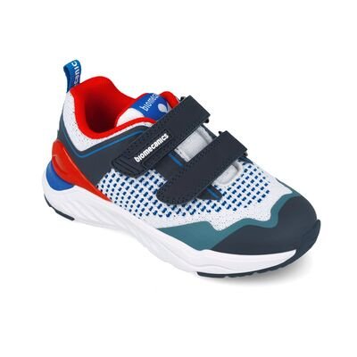 Biomecanics Παιδικά Ανατομικά Sneakers 252270-A057-BLANCO Y AZUL - ΜΠΛΕ
