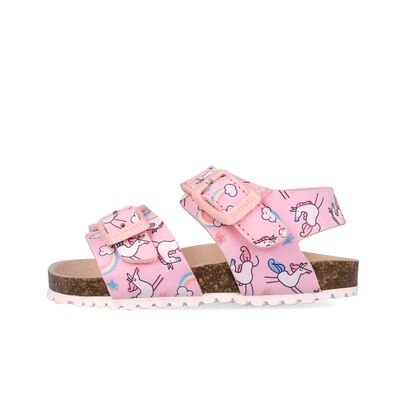 Garvalin Παιδικά Ανατομικά Πέδιλα Σκαφάκια 252463-A032-ROSA - ΡΟΖ