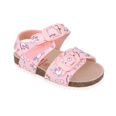 Garvalin Παιδικά Ανατομικά Πέδιλα Σκαφάκια 252463-A032-ROSA - ΡΟΖ