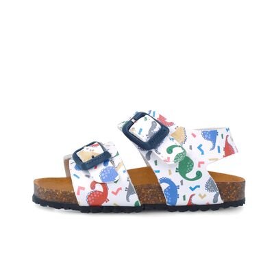 Garvalin Παιδικά Ανατομικά Πέδιλα Σκαφάκια 252472-B050-BLANCO - ΛΕΥΚΟ