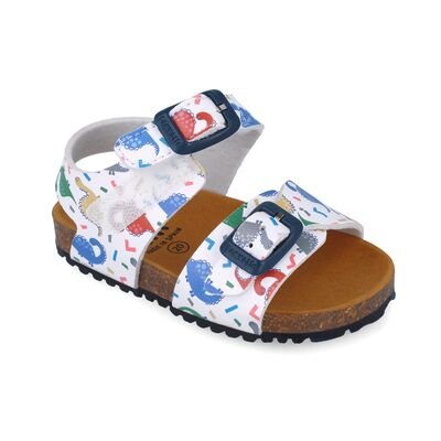 Garvalin Παιδικά Ανατομικά Πέδιλα Σκαφάκια 252472-B050-BLANCO - ΛΕΥΚΟ