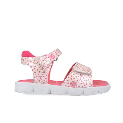 Agatha Ruiz De La Prada Παιδικά Πέδιλα 252926-A050-BLANCO - ΛΕΥΚΟ/ΡΟΖ